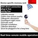 Only 0.9 inch! Hidden Camera with Audio/Video. Mini Small Camera. Spy Hidden Cameras for Home Indoor Use. Spy Cam with Night Vision and Motion Detection Baby Monitor Small Mini Wireless Outdoor H62 1