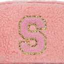 Uygafly Belt Bag with Initials,Fanny Packs Crossbody Bags for Women Girls Kids,Birthday Graduation Gifts for 5 6 7 8 9 10 11 12 13 14 15 16 Year Old Girl,Trendy Cute Purse Stuff - S, Peach
