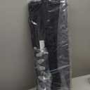 Under Bed Storage with Wheels, XXL 60L Under the Bed Storage Bins, Underbed Storage Containers with Lids & Label, Rolling Metal Drawer for Shoes, Clothes, Books, Toys (2-Pack Black)