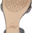 Jewel Badgley Mischka womens AriannaHeeled Sandal (10, Pewter)