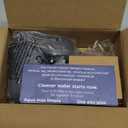 PUR Plus Vertical Faucet-Mount Water Filtration System, Lead-Reducing Filter, Easy Installation, 100-Gallon Capacity, Compatible with External Aerators, Grey