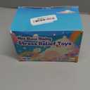 24 Pack Slow Rising Stress Cube , Dough Stress Balls Soft Fidget Squishy Toys for Anxiety Relief, Pull Stretch Classroom Prize Party Favors Toys for Kids