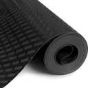 Shelf Liners for Kitchen Cabinets and Drawers, Non-Adhesive and Anti-Slip, Waterproof and Easy to Clean, Durable EVA Cabinet Mat for Refrigerator, Cupboard, Table (White, 11.8" W x 196.8" L)