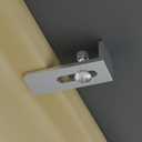 2 x Dowell Undermount Bathroom Sink Clips, Sink Brackets, Bathroom Sink Supports, Sink Clips - 6011-10 - 4 Clips/Screws/Anchors