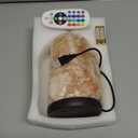 Himalayan Salt Lamp 7 Inches (5-6 Lbs) with Upgraded Remote Control, Adjustable 16 Color Changing Salt Lamp Night Light, Natural Crystal Pink Large USB Salt Rock Lamp for Home Decor