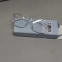 Gaoye Transparent, Clear Blue Light Glasses for Computer & Gaming - Anti UV Ray Lenses, Scratch-Resistant & Comfort Fit (Medium)