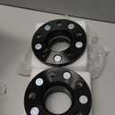 6mm (1/4 Inch) Hubcentric Black Wheel Spacers 5x115 Compatible For Dodge Charger 2006-2022, Challenger 2008-2022, Magnum 2005-2008, Compatible For Chrysler 300c 2005-2022 (2pcs 71.6mm M14x1.5) Spacer