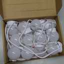 LED Vanity Mirror Lights with 12 Stick On Dimmable Bulbs, 3000K 4500K 6500K & 10 Brightness Levels Adjustable, Plug in USB Cable, Hollywood Style Mirror Lights for Makeup Desk Bathroom Dressing Room