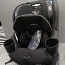 Graco EasyTurn 360 2-in-1 Rotating Convertible Car Seat, 360 Degree Rotating Infant to Toddler Rotating Car Seat, 2 Modes Rear and Forward Facing, Slim Design, Cyran, EXP: 04/03/2036