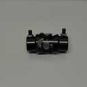 WMPHE 11/16"-36 Spline x 3/4" DD Single Steering Shaft Universal U Joint, 83mm (3-1/4"), Working Angle 35° Degree