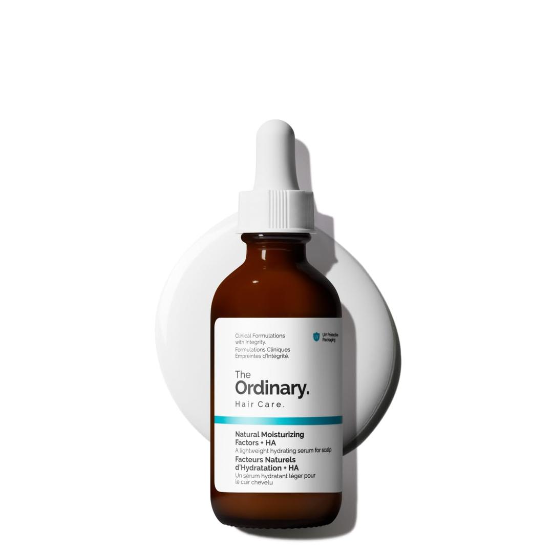 The Ordinary Hair Care Natural Moisturizing Factors + Hyaluronic Acid, Lightweight Hydrating Scalp Serum with Hyaluronic Acid and Squalane, 2 Fl Oz