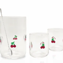 Silver One International Daisy Mixing Glass Coctail Set