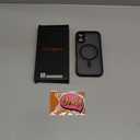 CANSHN Magnetic for iPhone 16 Case, Upgraded [Full Camera Protection] [Compatible with Magsafe] [Translucent Matte] Shockproof Protective Phone Case for iPhone 16 - Black