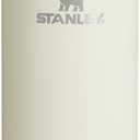 Stanley AeroLight Transit Bottle 16 oz | Locking Drink Through Lid | Leak Resistant Water Bottle or Coffee Travel Mug | Lightweight Insulated Stainless Steel | BPA-Free | Cream