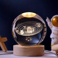 MK 3IN SOLAR SYSTEM GLASS ORB LIGHT
