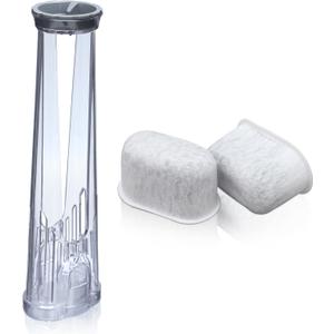 Water Filter Holder and 2 Water Filters, Compatible with Keurig 2.0 Series Coffee Machines Compatible with K-Supreme Series/K-Express/K-Slim/K-Elite/K-Duo Plus/K-Select/K-lced/K50/K-Classic
