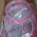 Front Grille Mesh Inserts & Headlight Cover for Jeep Wrangler JL JLU Sport & Sport S Only 20182023 Exterior Accessories Clipin Grille Guard Cover Headlight Bezels Trim Ring (Pink 9PCS)