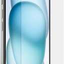 PureGear Maximum Clarity HD Tempered Glass Screen Protector for Apple iPhone 15 Plus (2023) 6.7", Full Coverage, Case Friendly Fit, Lifetime Replacement (Self Alignment Installation Tray included)