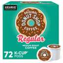The Original Donut Shop Regular Keurig Single-Serve K-Cup Pods, Medium Roast Coffee, 72 Count (EXP 08/11/27)
