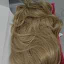 FAELBATY Blonde Wave Short Bob Wigs With Air Bangs Shoulder Length Wig For Women and Girls Curly Wavy Synthetic Cosplay Costume Wig (12" Mix blonde and gold)