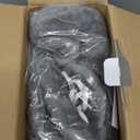 Heating Pad for Neck Shoulder and Back, Valentines Day Gifts for Her Him, Birthday Gift for Women Men Mom, Deeper Pain Relief,Large Weighted Heat Pad, FSA Eligible HSA Approved, ETL Certified, Gray (24"x37")