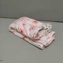 Floral Baby Blankets for Girls - Super Soft Nursery Minky Blanket, Newborn Baby Blanket with Double Layer Dotted Backing, Pink Lightweight Bed Throw Blanket, 30 x 40 Inch