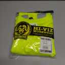 OccuNomix LUX-SSETP2B-Y5X Classic Standard Short Sleeve Wicking Birdseye T-Shirt with Pocket, Class 2, 100% ANSI Wicking Polyester Birdseye, 5X-Large, Yellow (High Visibility)