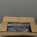 TIDYME Garage Tool Organizer Wall Mount - 48 inches - Sturdy Storage Rack with Adjustable Hooks, Anti-Rust - Easy Installation, 300lbs Capacity - Garden Tool Organizer (03 Racks & 06 Hooks) (Black)