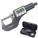 AUTOUTLET Digital Electronic Micrometer 0-25mm Outside Micrometer Precision Measurement Tool with LCD Display & Carry Case for Accurate Measurement