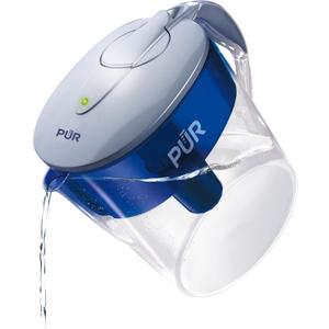 PUR CR1100CV Classic Water Filter Pitcher Filtration System, 11 Cup