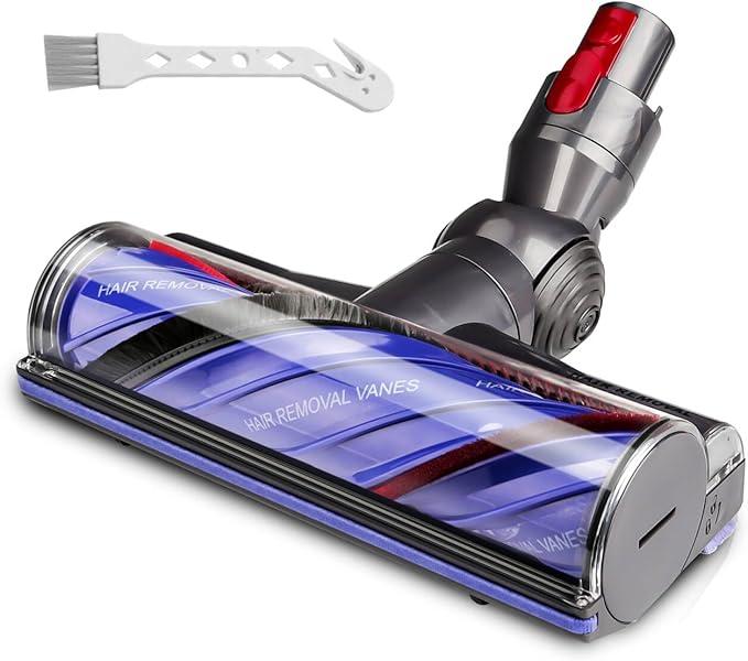 V8 V11 Vacuum Attachments Head Replacement Parts for Dyson V7 V8 V11 V15 Animal V10 Cyclone Cordless Vacuum Cleaner, Upgrade Anti-Tangle Quick Release Motor-Head Brush Roller with Power Suction