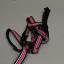 BARKLESS Soft Dog Head Collar, Patented Padded No Pull Head Halter, Training Nose Leash with Safety Link for Medium Large Dogs, Adjustable Muzzle Leash, Easy Control for Walking(Pink, M)