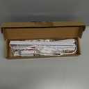 Litever Under Cabinet Lights Plug in, 6 pcs 12 Inches LED Light Strip Bars. Super Bright Dimmable Linkable for Kitchen Counter Above Cabinets Shelf Workbench Desk Closet Lighting. Daylight 5000K