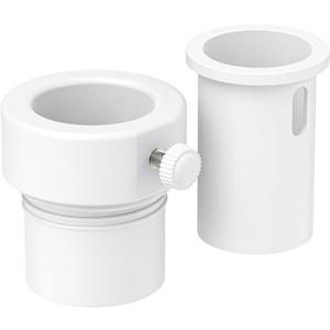 ANTOBLE Pool Umbrella Sleeve Stabilizer, 1.5" 1.35" Umbrella Pole Holder Adapter Fits for Single-Threaded Baja Deck Pool Sleeves, No More Leaning or Crooked Umbrella