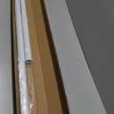 MEXAU Tension Curtain Rod for Window 40 to 78 Inch, White, 1.26" Diameter
