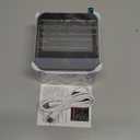 13 in 1 Professional Air Quality Monitor, Indoor Air Quality Tester-PM1/PM2.5/PM10/Particle Counter/AQI/TVOC/Formaldehyde/Temperature/Humidity, Portable Air Quality Meter for Home and Garden (Black)