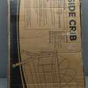 Baby Bassinet, 3 in 1 Bedside Bassinets for Baby, Bassinet Bedside Sleeper with Wheels, Adjustable Height with Rocking Mode, Breathable Mesh, Storage Basket, Easy Assemble & Folding (Dark Gray)