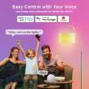 Sengled WiFi Color Changing Light Bulb, Alexa Smart Light Bulbs that Compatible with Alexa & Google Assistant, A19 RGB No Hub Required, 75 W Equivalent 800LM CRI>90, Set of 4