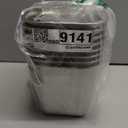 8 Pcs 1/6 Size Hotel Steam Table Pans with Lids, Stainless Steel Food Containers and PP Plastic Covers, Anti-clogging Steamer Pans for Buffet, Catering, Restaurant, and Food Prep(6" Deep)