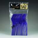 Maryland Plastic Sovereign Forks Bag | Royal Purple | Pack of 24
