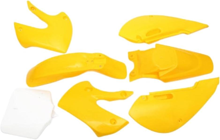 Plastic Fairing Body Cover With Fenders Mudguard Compatible Compatible with KLX110 KX65 RM65 DRZ110 Dirt Pit Bike Motorcycle(10) Plastic Fairing Body Cover With Fenders Mudguard Compatible Compatible with KLX110 KX65 RM65 DRZ110 Dirt Pit Bike Motorcycle(10)