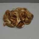 Clip in Hair Extensions 22 Inch Long Wavy Synthetic Fiber Clips ins Extension 4PCS Hairpieces Breathable and Fake pieces for women Dark Blonde