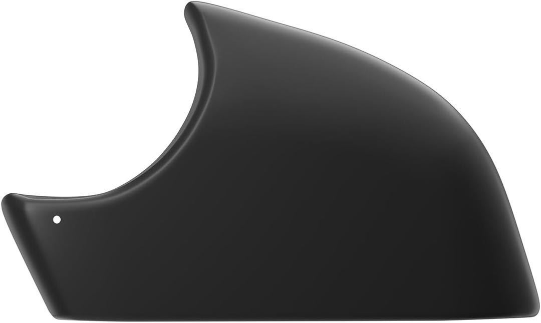 Tesla Model Y Mirror Bottom Cover, Left Driver Side Lower Rearview Mirror Trim Housing Cap Replacement for 2018-2025 Tesla Model Y Accessories, Black