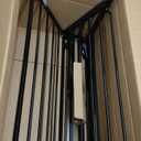 Regalo Safety 29-49" Easy Step Extra Wide Baby Gate for Doorways & Bottom of Stairs, Pressure Mounted Safety Gate with Door for Babies, Toddlers & Pets, Black