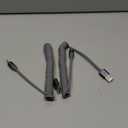 LISEN CarPlay Cable 2 Pack for iPhone 17 Air 16 15 Pro Max Car Charger Cord, 3.1A 4FT Coiled USB C Cable Short USB A to USB C Cable Support Android Auto Compatible with Samsung Galaxy S25 S24, Grey