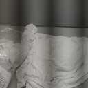 SuperO Waterproof Spandex Chair Cover 12PCS, Stretch Dining Chair Covers, Polyester Outdoor Chair Covers, Protector Stretch Chair Cover for Party Universal, Banquet, Wedding Event, Hotel(White)