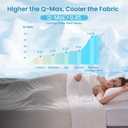 Bearhug Cooling Blanket - Cooling Comforter Twin Size 60x90 Inches Soft Breathable Dual-Toned Gradient Yellow & Gray, The Cold Blanket and Cooling Comforter for Hot Sleepers Q-Max>0.45