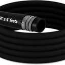 Pangda ID 1-1/4" x 4' feet Water/Fuel Fill/Exhaust Marine Hose with Wire,Hard wall Marine Water Hose for Engine Pump Thermostat Housing Through Transom Heat Exchanger Cooling Systems Heavy Duty