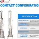 JRready ST6476 Automotive Electrical Connector Kit 2 3 6 9 Pin Wire Housing Plug Connectors 14-20AWG Crimp Terminals Molex Standard .093 "Series Connector 310Pcs
