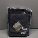 H.VERSAILTEX Modern Velvet Plush 4 Piece High Stretch Sofa Slipcover Sofa Cover Furniture Protector Form Fit Luxury Thick Velvet Sofa Cover for 3 Cushion Couch Width Up to 90 Inch (Sofa, Black)